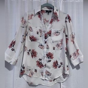 Floral printed blouse